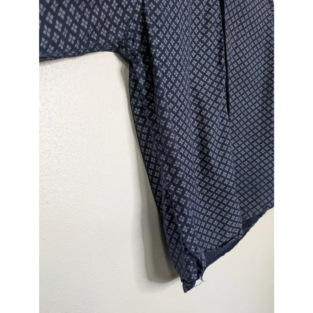 Michael Brandon Shirt Mens Large Slim Fit Button Up Stretch Classiccore Blue Top - Picture 7 of 10